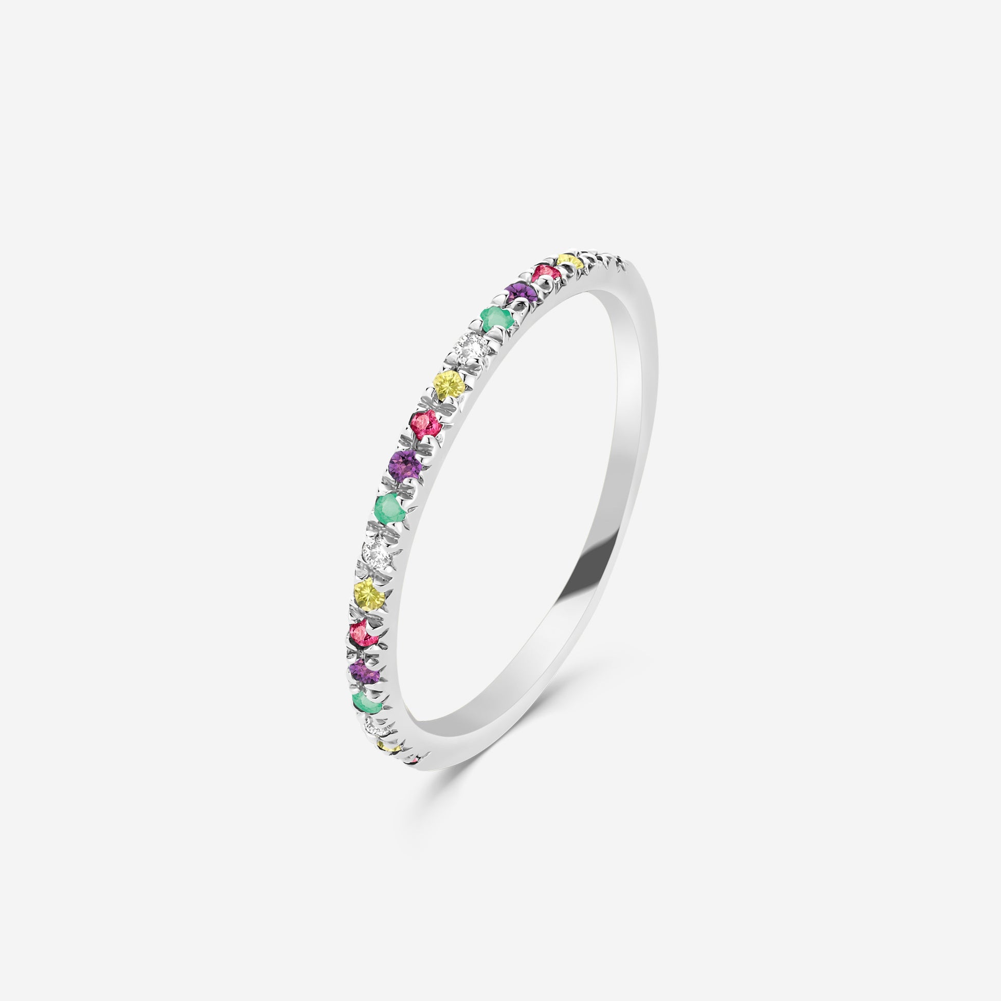 Bespoke Silver Eternity Ring, 1.0
